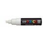 Marcador de tinta Posca PC-8K - Ponta chanfrada de 8 mm - Acrílico - Tinta à base de água - Não permanente - Resistente à luz - 