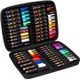 Estojo Premium Posca com 40 Marcadores de Tinta - Cores e Espessuras de Traço Variadas - Ponta de Poliéster - Tinta Pigmentada à