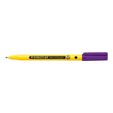 Caneta Marcadora Staedtler 307 Noris de Ponta Fina - Espessura da Linha Aprox. 0,6 mm - Tinta à Base de Água - Corpo Feito com 9
