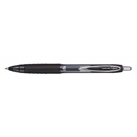Caneta Rollerball Uni-ball UMN-207E - Ponta Esferográfica de 0,7 mm - Empunhadura Emborrachada Anti-Fadiga - Tinta Pigmentada Re