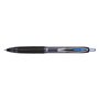 Caneta esferográfica Uni-ball UMN-207E Roller Signo - 0,7 mm - Empunhadura emborrachada anti-fadiga - Tinta pigmentada resistent