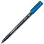 Marcador permanente Staedtler Lumocolor 317 - Ponta redonda média - Espessura da linha de aproximadamente 1 mm - Tampa com clipe