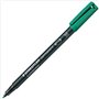Marcador permanente Staedtler Lumocolor 317 - Ponta redonda média - Largura da linha aproximada de 1 mm - Tampa com clipe - Seca