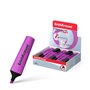 Marcador fluorescente Erichkrause Visioline V-12 - Ponta chanfrada - Tinta à base de água - Violeta