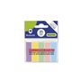 Pacote com 125 fichas adesivas Bismark, 45 mm x 12 mm - Cores pastel sortidas