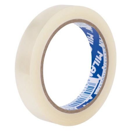 Fita adesiva transparente Milan - Mede 19 mm x 66 m - Cor transparente brilhante
