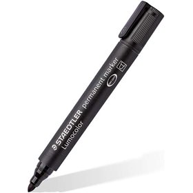 Marcador permanente Staedtler Lumocolor 352 - Ponta redonda - Largura da linha aprox. 2 mm - Tampa com clipe - Secagem rápida - 