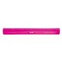 Régua Milano Flexível e Durável - Comprimento 30cm - Rosa Translúcido