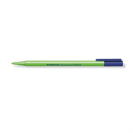 Marcador fluorescente Staedtler Triplus Textsurfer 362 - Ponta chanfrada 1-4mm aprox. - Tinta à base de água - Verde