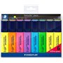 Staedtler Textsurfer Classic 364 - Pacote com 8 Marcadores Fluorescentes - Ponta Chanfrada de 1-5mm (Aproximadamente) - Secagem 