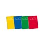 Caderno espiral de capa dura Enri Status 4º, 10x10 cm, com margem, 80 folhas sortidas - Caderno resistente de capa dura - Quadri