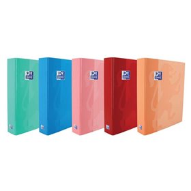 Pasta Oxford Classic com argolas, formato A4+ - Capa extra dura com acabamento brilhante - Argolas em D de 40 mm - Cores sortida