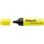 Marcador de texto Pelikan Textmarker 490 - À base de água - 3 espessuras de traço - Amarelo fluorescente