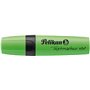 Marcador de texto Pelikan Textmarker 490 - À base de água - 3 espessuras de traço - Verde fluorescente