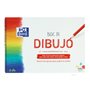 Bloco de desenho escolar Oxford A3+ espiral - Capa flexível/Capa dura - 20 folhas 130 g/m² liso
