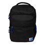 Mochila escolar Oxford B-Ready - Alças de ombro acolchoadas e ajustáveis - Tamanho 42x30x15cm - Preta