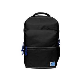 Mochila escolar Oxford +LB B-Out - Compartimento térmico - Zíper expansível - Alças de ombro acolchoadas e ajustáveis - Tamanho 