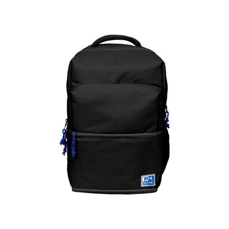 Mochila escolar Oxford +LB B-Out - Compartimento térmico - Zíper expansível - Alças de ombro acolchoadas e ajustáveis - Tamanho 