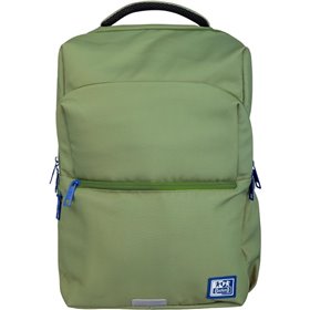 Mochila Oxford B-Ready 28L - Tamanho 42x30x15cm - Bolso acolchoado - Alça superior - Poliéster reciclado RPET - Verde