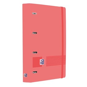 Pasta Oxford Europeanbinder Live & Go A4+ com 100 folhas, quadriculada 5x5mm - Capa de plástico de poliestireno expandido - Fech