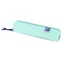 Estojo Oxford Live & Go Pequeno Quadrado - Material Acolchoado - Elástico para Fixar ao Caderno - Azul