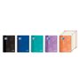 Cadernos Oxford Europeanbook 4 A5+, quadriculado 5x5mm, 120 folhas, papel 90gsm - Capa super resistente - 4 faixas coloridas - C