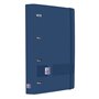 Pasta Oxford Europeanbinder Live & Go A4+, tamanho A4 com refil de 100 folhas, quadriculada 5x5mm - Capa de plástico de poliesti