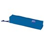 Estojo compacto quadrado Oxford Kangoo Live and Go - Fecho elástico para cadernos - 22x4x4cm - Azul marinho