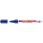 Marcador de giz líquido Edding 4095 - Ponta redonda - Espessura da linha entre 2 e 3 mm - Odor neutro - Cor azul