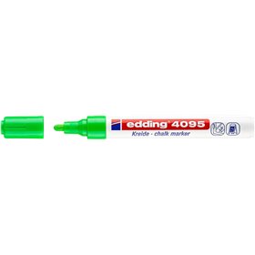 Marcador de giz líquido Edding 4095 - Ponta redonda - Espessura da linha entre 2 e 3 mm - Odor neutro - Cor verde clara