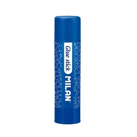 Cola em bastão Milan tamanho grande - 40g - Sem solventes - Secagem rápida - Ideal para uso escolar