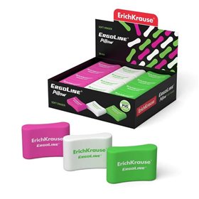 Almofada Ergonômica Erichkrause Ergoline - Feita de borracha termoplástica hipoalergênica - Livre de PVC - Cores: Rosa, Branco e