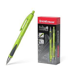 Lapiseira Erichkrause Megapolis Concept 0,7 mm HB - Corpo redondo com clipe - Área de pega ergonômica - Para grafites de 0,7 mm 