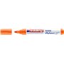 Marcador permanente para tecido Edding 4500 - Ponta redonda - Espessura da linha entre 2 e 3 mm - Odor neutro - Secagem rápida -