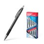 Caneta Gel Automática Erichkrause R-301 Original Gel Matic&Grip - Tinta Gel de Secagem Rápida - Corpo Transparente com Empunhadu