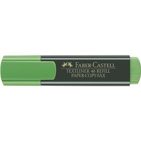Caneta Marcadora Fluorescente Faber-Castell Textliner 48 - Ponta Chanfrada - Espessura da Linha entre 1,2 mm e 5 mm - Tinta à Ba