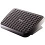 Apoio para os pés ergonômico e ajustável Fellowes - Superfície com função de massagem - 2 ajustes de altura - Preto