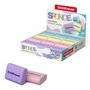 Borracha de esponja Erichkrause - Borracha supermacia - Formato ergonômico - Eco-PVC hipoalergênico - Branca