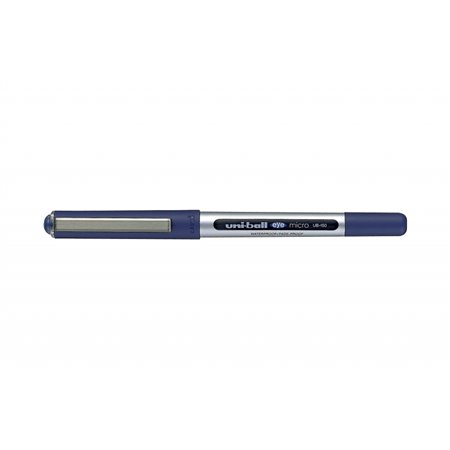 Caneta de tinta líquida Uni-ball Eye Micro UB-150 - Ponta esferográfica de 0,5 mm - Tinta à prova d'água e resistente à luz - Si