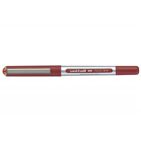 Caneta de tinta líquida Uni-ball Eye Micro UB-150 - Ponta esferográfica de 0,5 mm - Tinta à prova d'água e resistente à luz - Si