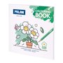Livro de colorir microperfurado Milan Green & Grow - Tema Natureza - 20 ilustrações detalhadas