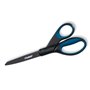 Tesoura de escritório Dahle 54308 em aço temperado com titânio, 20 cm - Revestimento de titânio - Revestimento antiaderente - Ca