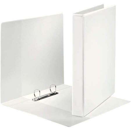 Pasta de argolas Esselte Kangaroo Plus - Formato A4 - Capacidade para 230 folhas - 2 argolas de 25 mm - Branca