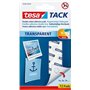 Tesa Tesatack Pacote com 72 adesivos de dupla face - Fortes e limpos - Transparentes