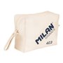 Nécessaire Milan Serie 1918 Giant 403 de grande capacidade - Tamanho 27x20x11cm - 2 compartimentos internos - Fecho com zíper - 