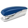 Grampeador de mesa Petrus 235 - Grampeia até 30 folhas - Removedor de grampos integrado - Grampeamento aberto e fechado - Azul