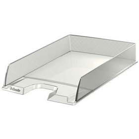 Bandeja para documentos Esselte Europost - Plástico transparente - Formato vertical - A4 - Cor cristal