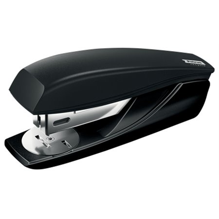 Grampeador de mesa Petrus 210 Recycle - Grampeia até 25 folhas - 96% plástico reciclado - Funções de abertura, fechamento e bati