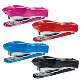 Grampeador Petrus 200 Liliput WOW + 1 caixa com 1.000 grampos 23/6 - Até 12 folhas - Grampos 23/6 - Grampeamento e fixação próxi