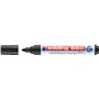 Marcador para quadro branco Edding 660 - Ponta redonda - Espessura da linha entre 1,5 e 3 mm - Tinta pigmentada - Recarregável -